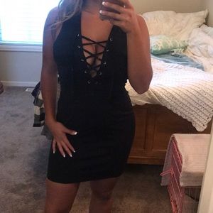 Black guess dress